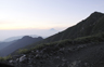 テン場より朝の富士山